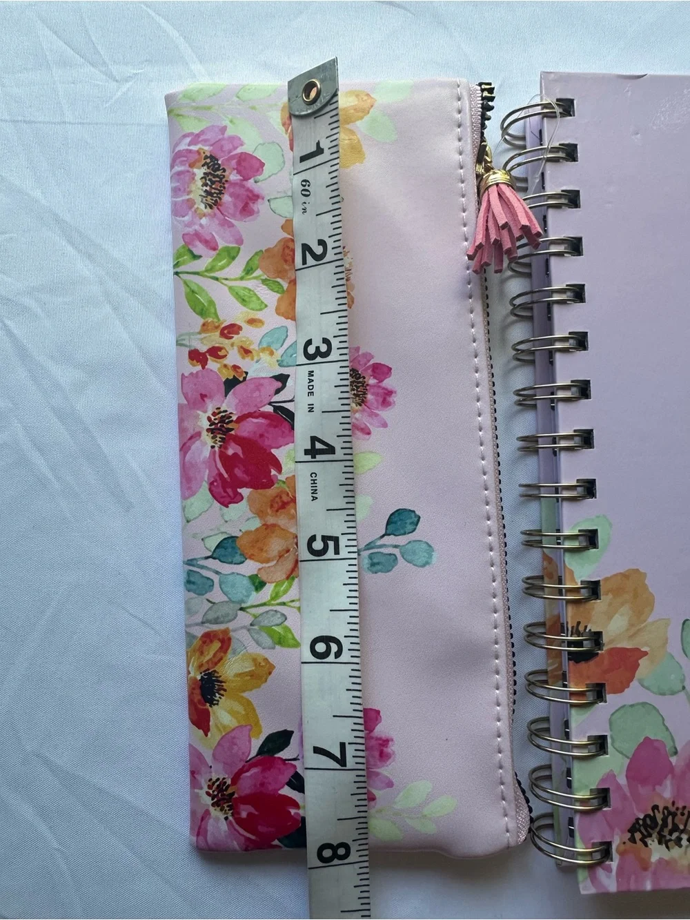 Scribble & Scribe Best Mom Ever A5 Notebook Pouch Set Pink Floral 96 Sheets